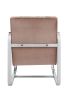 24" X 31" X 34" Pink Accent Chair