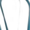 Set of Two Taupe And Teal Blue Upholstered Dining Side Chairs