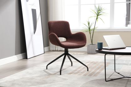 TS Teddy Velvet Upholstered Chair with Metal Legs,Modern Accent Without Wheels